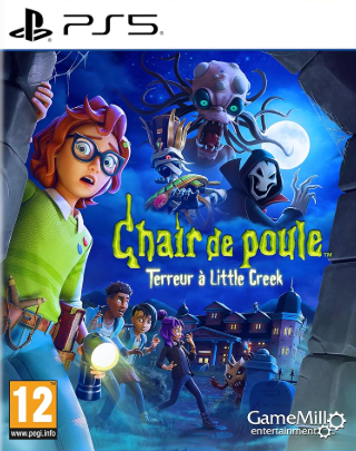 Pochette Chair de Poule : Terreur à Little Creek version PlayStation 5