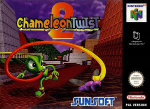 Pochette Chameleon Twist 2 version Nintendo 64