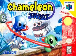 Pochette Chameleon Twist version Nintendo 64
