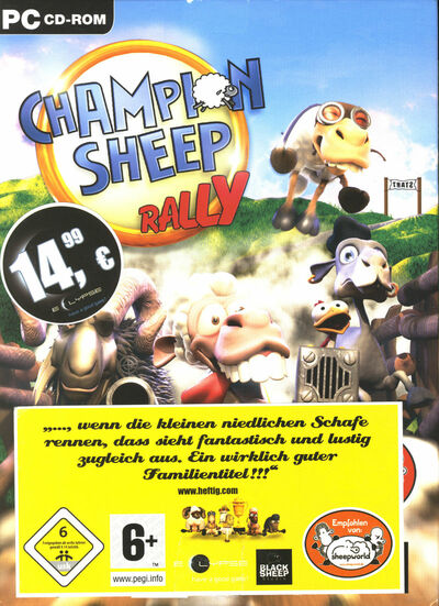 Pochette Champion Sheep Rally version PC Windows