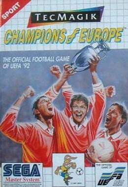 Pochette Champions of Europe version Master System