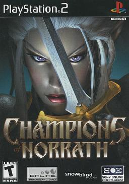 Pochette Champions of Norrath version PlayStation 2
