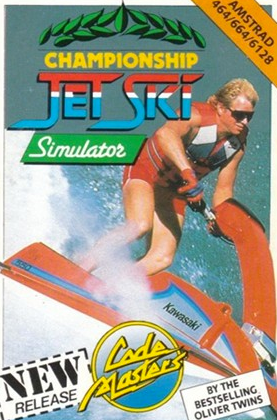 Pochette Championship Jet Ski Simulator version Amstrad CPC