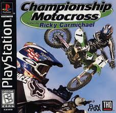 Pochette Championship Motocross Featuring Ricky Carmichael version PlayStation