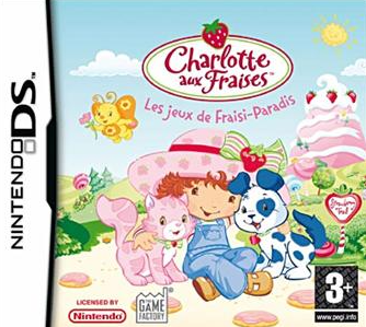 Pochette Charlotte aux fraises : Les Jeux de Fraisi-Paradis version DS