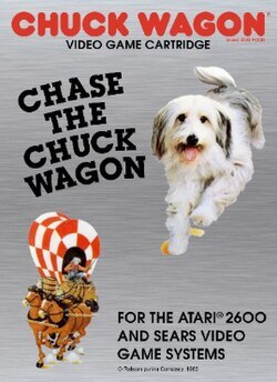 Pochette Chase the Chuck Wagon version Atari 2600