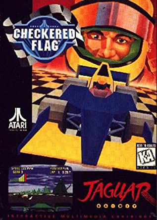 Pochette Checkered Flag version Jaguar