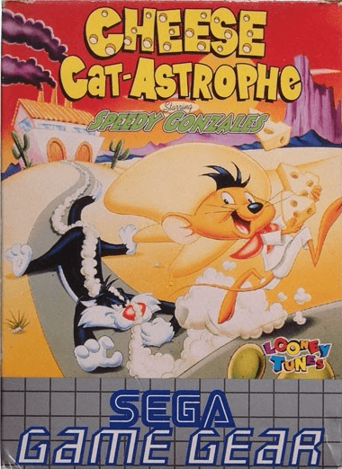 Pochette Cheese Cat-Astrophe starring Speedy Gonzales version GameGear