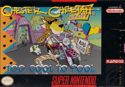 Pochette Chester Cheetah : Too Cool to Fool version Super Nintendo