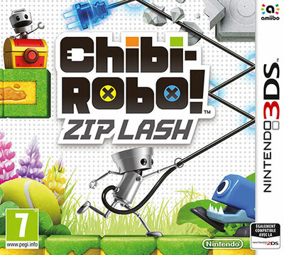 Pochette Chibi-Robo! Zip Lash version 3DS