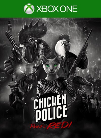 Pochette Chicken Police - Paint it RED! version Xbox One