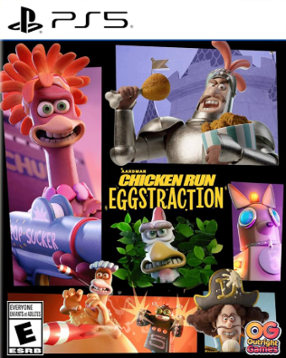 Pochette Chicken Run : Eggstraction version PlayStation 5