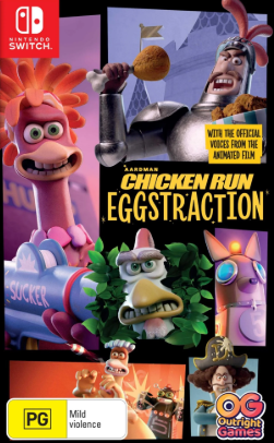 Pochette Chicken Run : Eggstraction version Switch