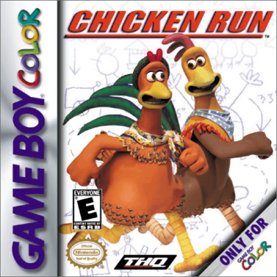 Pochette Chicken Run version GameBoy/Color