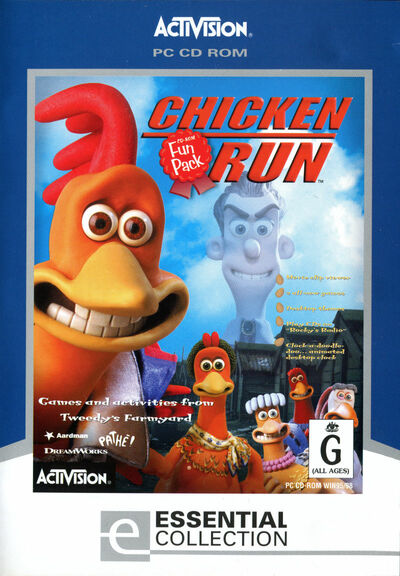 Pochette Chicken Run version PC Windows