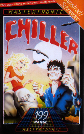 Pochette Chiller version Amstrad CPC