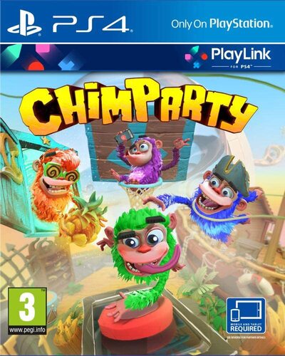 Pochette Chimparty version PlayStation 4