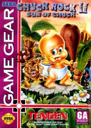 Pochette Chuck Rock II : Son of Chuck version GameGear