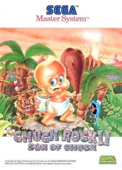 Pochette Chuck Rock II : Son of Chuck version Master System