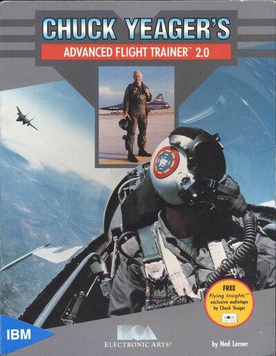 Pochette Chuck Yeager's Advanced Flight Trainer 2.0 version PC Windows