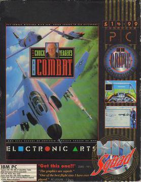 Pochette Chuck Yeager's Air Combat version PC MS-DOS
