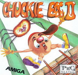 Pochette Chuckie Egg II version Amiga