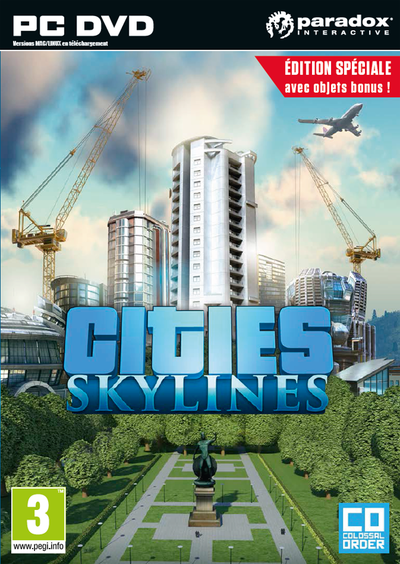 Pochette Cities Skylines version PC Windows