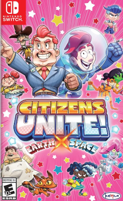 Pochette Citizens Unite! Earth x Space version Switch
