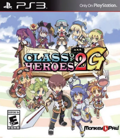 Pochette Class of Heroes 2G version PlayStation 3