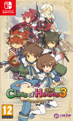 Pochette Class of Heroes 3 Remaster version Switch