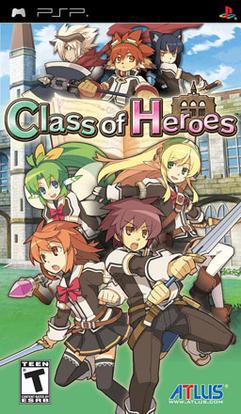 Pochette Class of Heroes version PSP