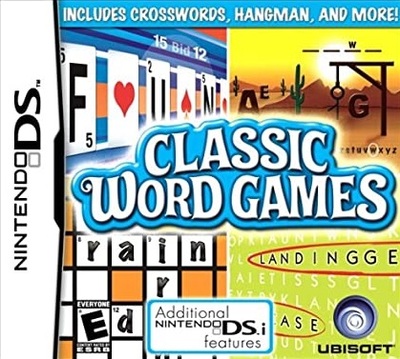 Pochette Classic Word Games version DS