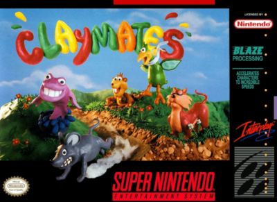 Pochette Claymates version Super Nintendo