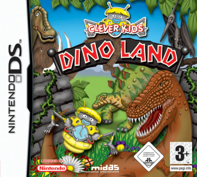 Pochette Clever Kids : Dino Land version DS