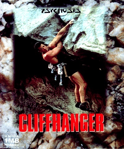 Pochette Cliffhanger version Amiga