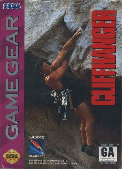 Pochette Cliffhanger version GameGear