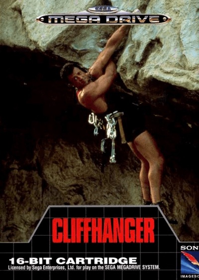 Pochette Cliffhanger version Megadrive