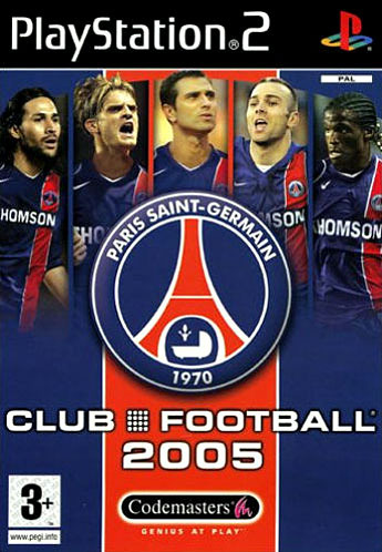 Pochette Club Football 2005 version PlayStation 2
