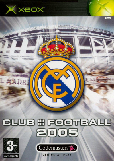 Pochette Club Football 2005 version Xbox