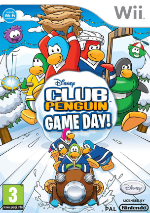 Pochette Club Penguin : Game Day version Wii
