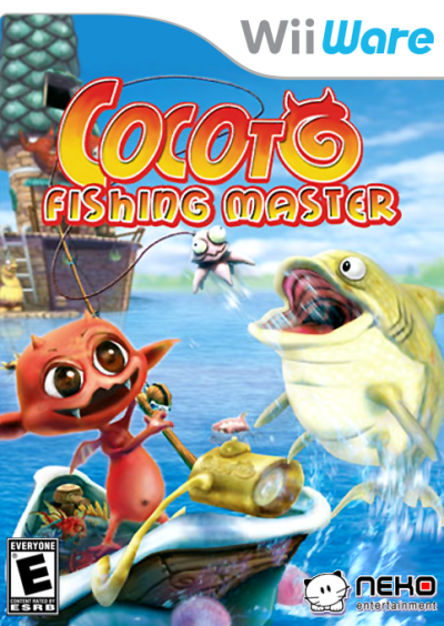 Pochette Cocoto Fishing Master version Wii