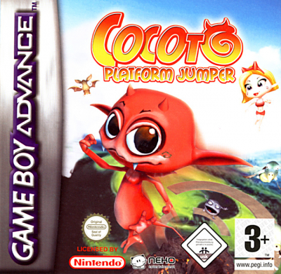 Pochette Cocoto Platform Jumper version GameBoy Advance