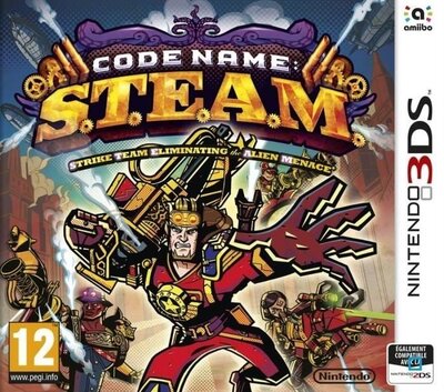 Pochette Code Name S.T.E.A.M. version 3DS