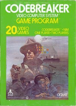 Pochette Codebreaker version Atari 2600