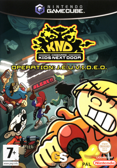 Pochette Codename : Kids Next Door - Operation : J.E.U.V.I.D.E.O. version GameCube