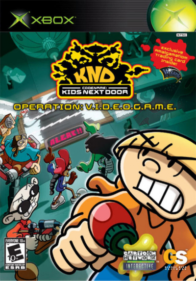 Pochette Codename : Kids Next Door - Operation : J.E.U.V.I.D.E.O. version Xbox