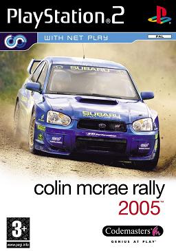Pochette Colin McRae Rally 2005 version PlayStation 2