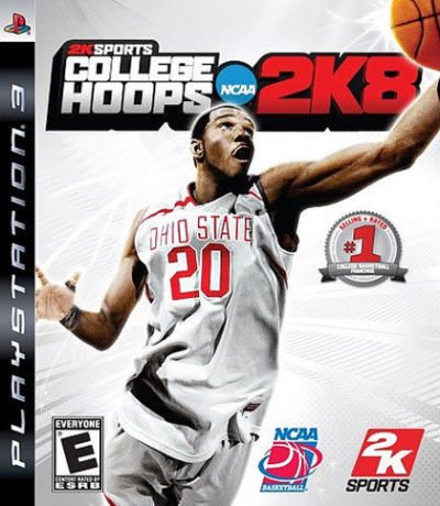 Pochette College Hoops 2K8 version PlayStation 3