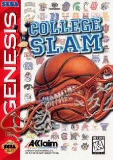 Pochette College Slam version Megadrive