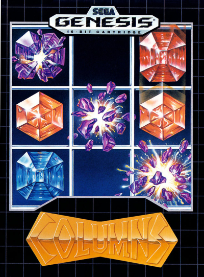Pochette Columns version Megadrive